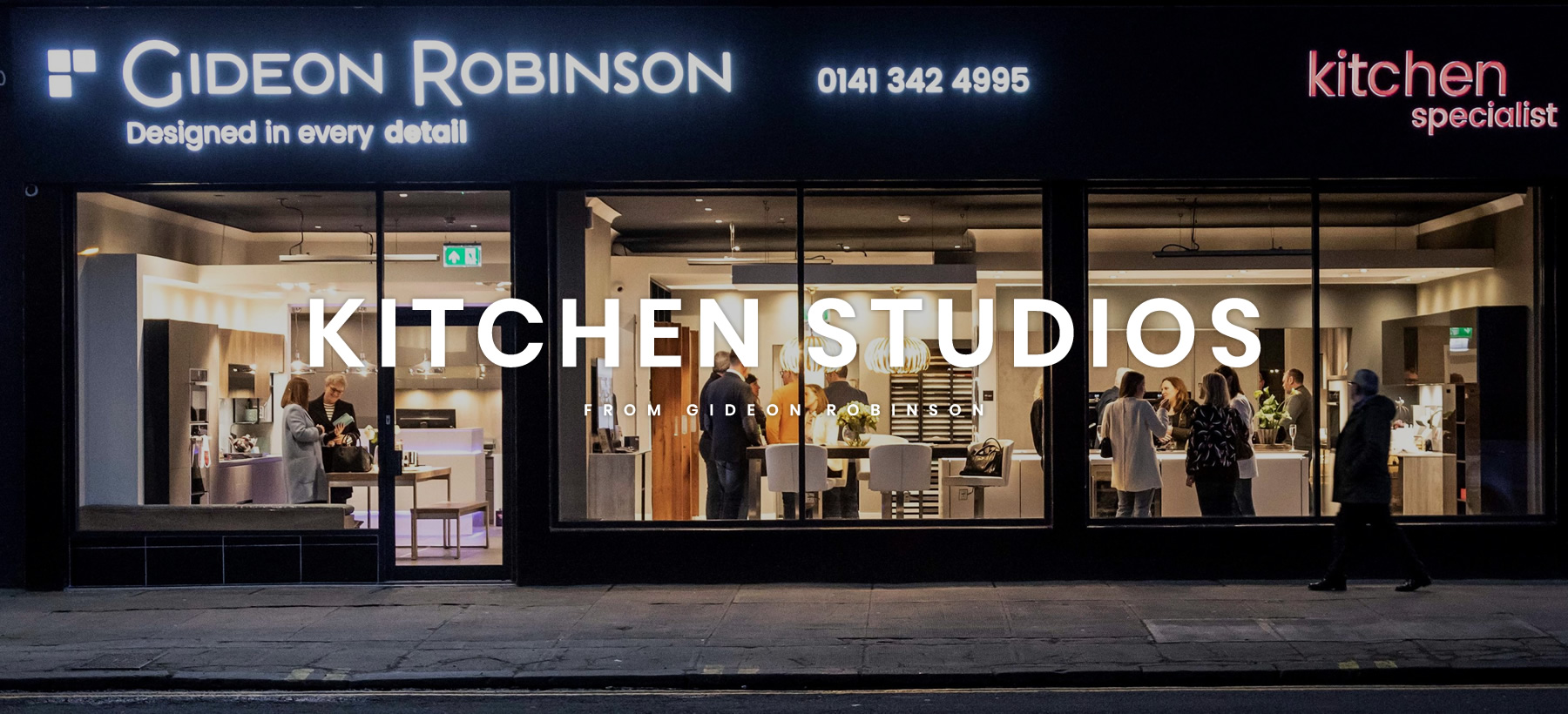 Gideon Robinson - Traditional Kitchen Showrooms